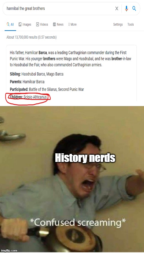 confused screaming | History nerds | image tagged in confused screaming | made w/ Imgflip meme maker