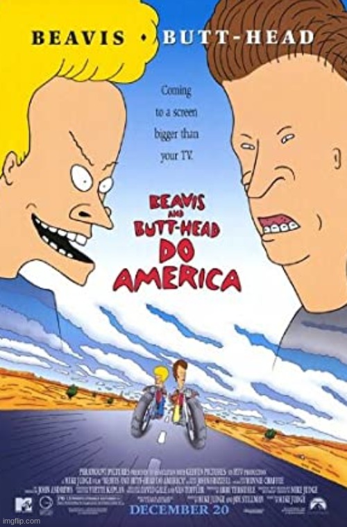 "Is this a God dam?" ???? | image tagged in beavis and butthead do america,movies,mike judge,bruce willis,demi moore,robert stack | made w/ Imgflip meme maker