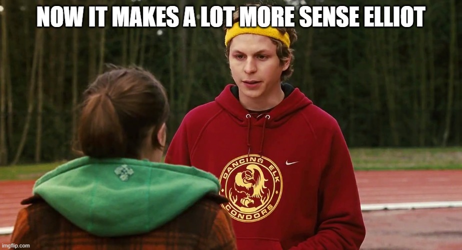 Juno | NOW IT MAKES A LOT MORE SENSE ELLIOT | image tagged in juno | made w/ Imgflip meme maker