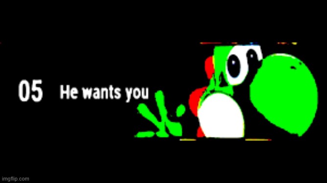 image tagged in he wants you | made w/ Imgflip meme maker