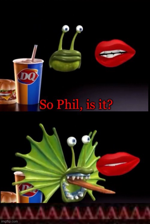 So Phil, is it? | image tagged in so phil is it | made w/ Imgflip meme maker