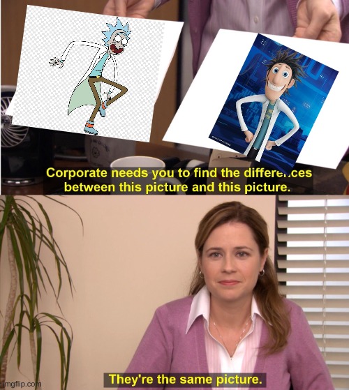 i saw a picture of them next to each other and i couldn't help myself | image tagged in memes,they're the same picture | made w/ Imgflip meme maker
