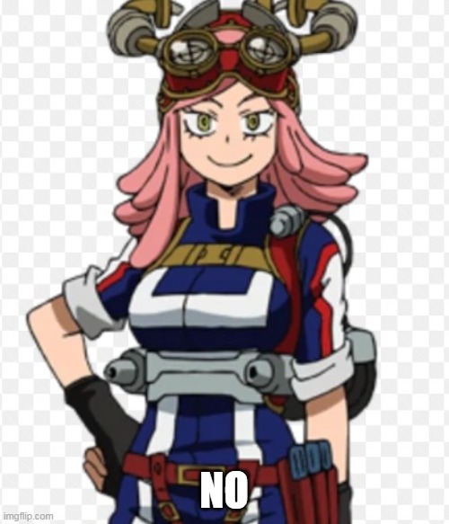 Mei Hatsume | NO | image tagged in mei hatsume | made w/ Imgflip meme maker