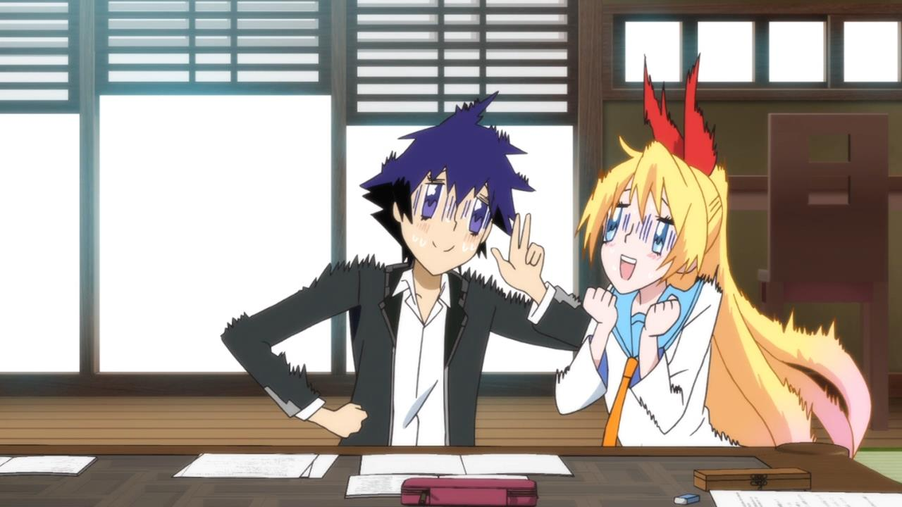 Nisekoi||| freaking out Blank Meme Template