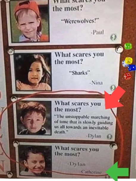 THE SCARY KID Blank Meme Template