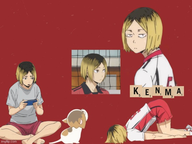 I made these public templates | image tagged in kenma | made w/ Imgflip meme maker