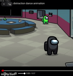 Herney Stickman Distrcted Dance: AmongUs Version - Imgflip