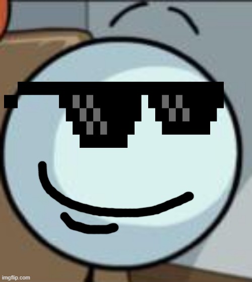 Henry Smugmin with sunglasses. | image tagged in henry blank face,henry stickmin,henry smugmin | made w/ Imgflip meme maker