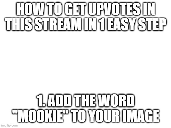 mookie betts is better anyways | HOW TO GET UPVOTES IN THIS STREAM IN 1 EASY STEP; 1. ADD THE WORD "MOOKIE" TO YOUR IMAGE | image tagged in blank white template | made w/ Imgflip meme maker