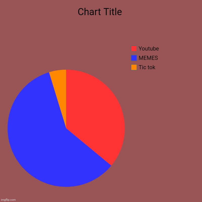 INTERNET | Tic tok, MEMES, Youtube | image tagged in charts,pie charts | made w/ Imgflip chart maker