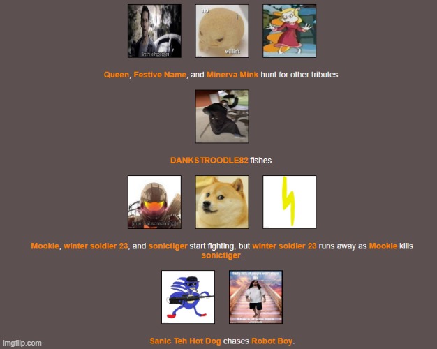 D1 (3) aka MOOKIE KILLED ME AND STOLE MY KNEECAPS | image tagged in hunger games | made w/ Imgflip meme maker