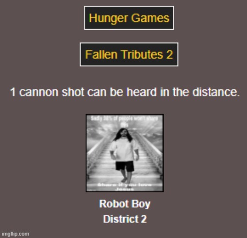 F (N1) | image tagged in hunger games | made w/ Imgflip meme maker