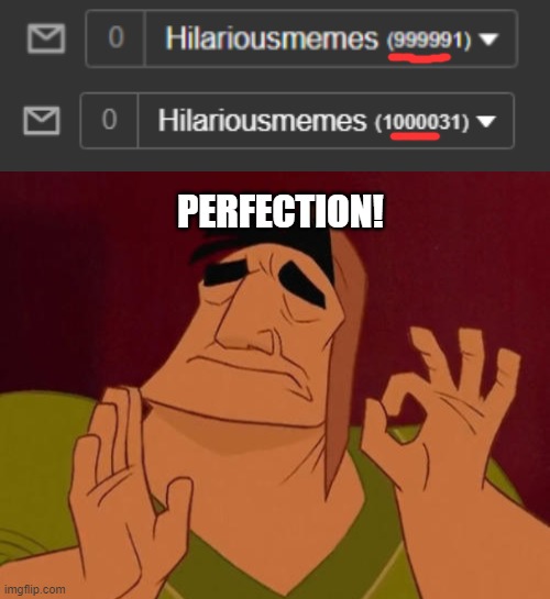 Wow that's cool, this both happened in less than 5 minutes! |  PERFECTION! | image tagged in when x just right | made w/ Imgflip meme maker