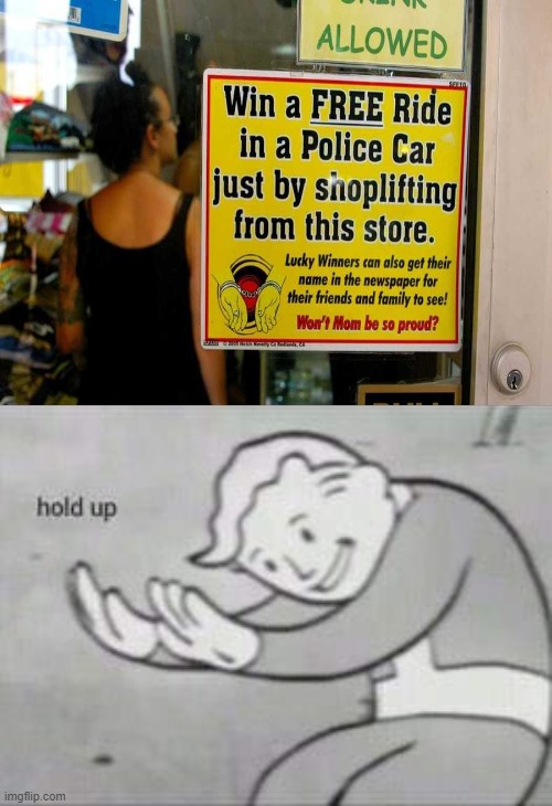 Hold Up... | image tagged in fallout hold up | made w/ Imgflip meme maker