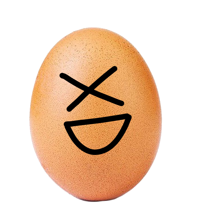 High Quality Egg-sdee transparent Blank Meme Template