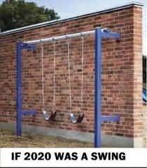 if 2020 was a swing Blank Meme Template