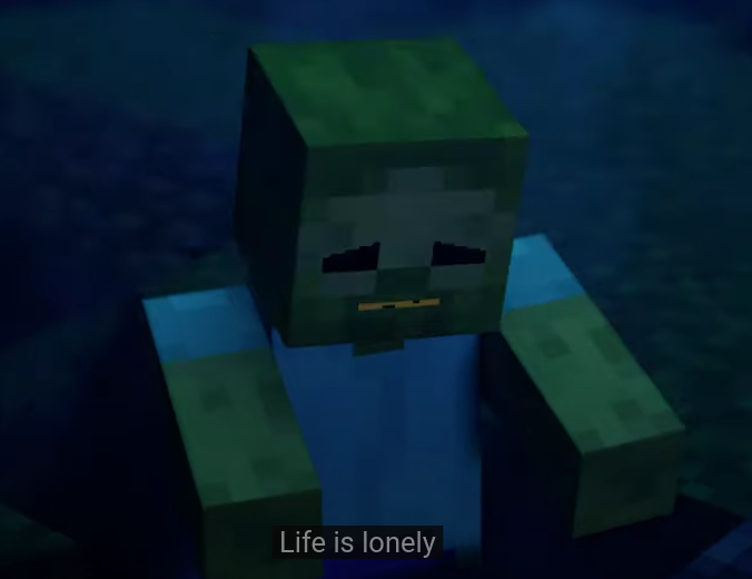 Life is lonely Blank Meme Template