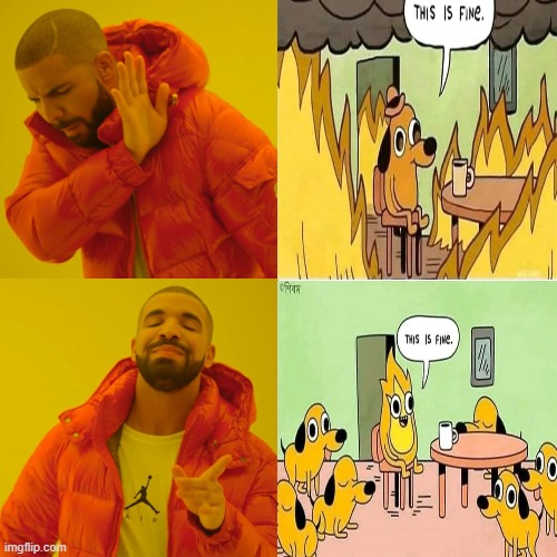 This is how it should be | image tagged in memes,drake hotline bling | made w/ Imgflip meme maker