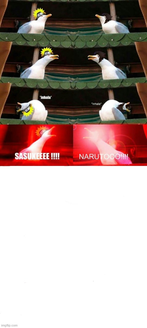 dantebyyu!! | image tagged in naruto,sasuke,birds | made w/ Imgflip meme maker