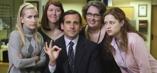 High Quality The Office group photo Blank Meme Template