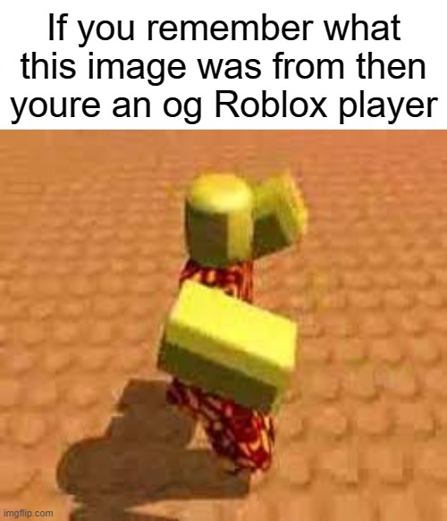 Roblox Brings You... | If you remember what this image was from then youre an og Roblox player | image tagged in roblox,nostalgia | made w/ Imgflip meme maker
