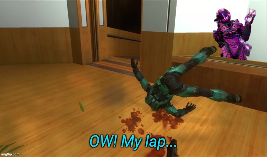 OW my lap | image tagged in ow my lap | made w/ Imgflip meme maker