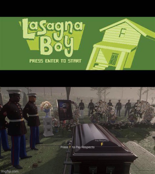 Funeral, Press F to Pay Respects