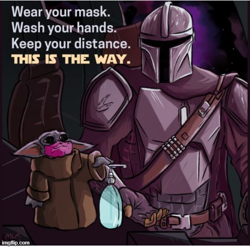 this is the way | image tagged in star wars,baby yoda,the mandalorian | made w/ Imgflip meme maker