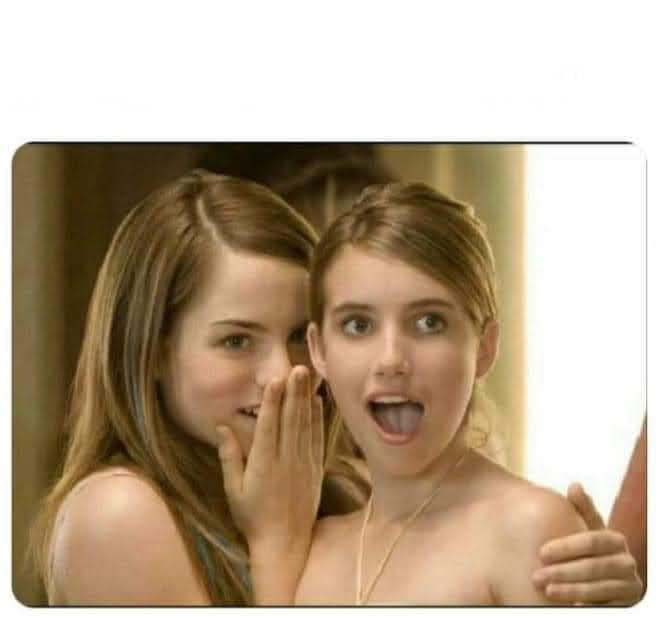 Girls impressed Blank Meme Template