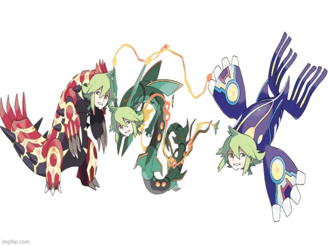 i did the primals and mega rayquaza, i'm done for today :) | made w/ Imgflip meme maker