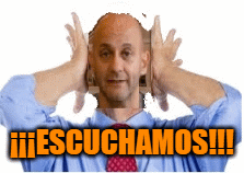 GESTEIRA AVILES | ¡¡¡ESCUCHAMOS!!! | image tagged in gifs | made w/ Imgflip images-to-gif maker