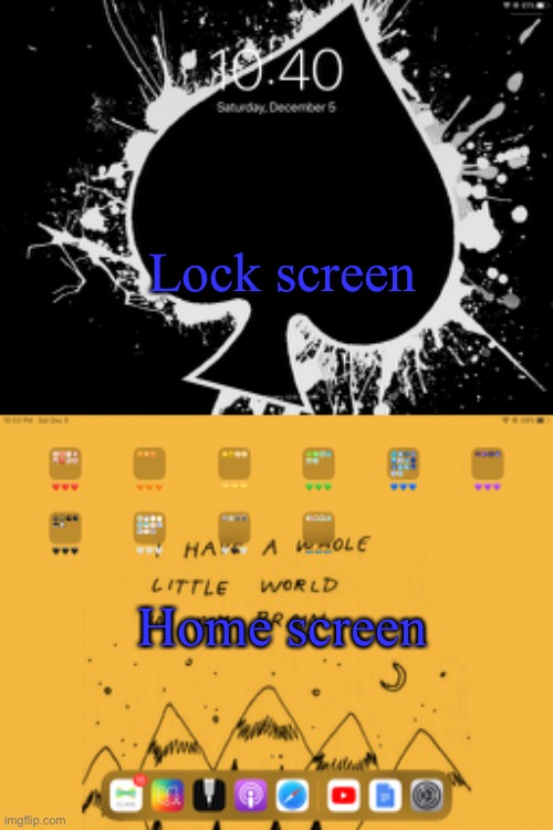 P e a c e | Lock screen; Home screen | image tagged in yay,socially awesome awkward penguin | made w/ Imgflip meme maker