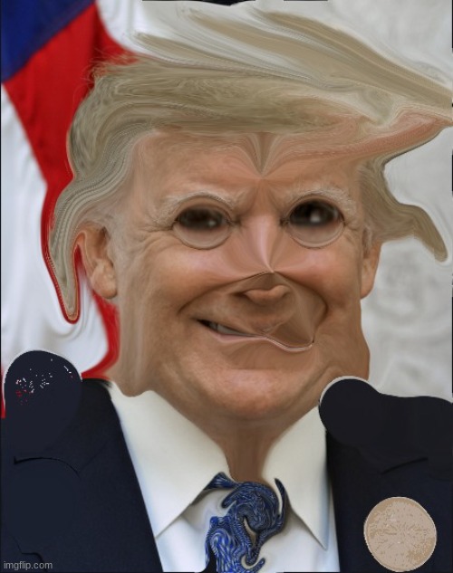 I edited trump | image tagged in donald trump,edits | made w/ Imgflip meme maker