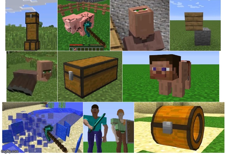 Cursed image combo | image tagged in minecraft | made w/ Imgflip meme maker