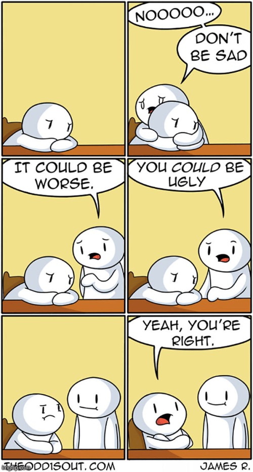 Another comic to enjoy! | image tagged in memes,comics,theodd1sout,pandaboyplaysyt,wholesome | made w/ Imgflip meme maker