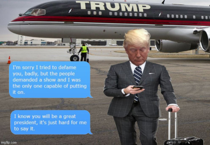 The song is over | image tagged in donald trump,joe biden,election 2020 | made w/ Imgflip meme maker