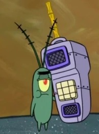 Plankton Cell call Blank Meme Template