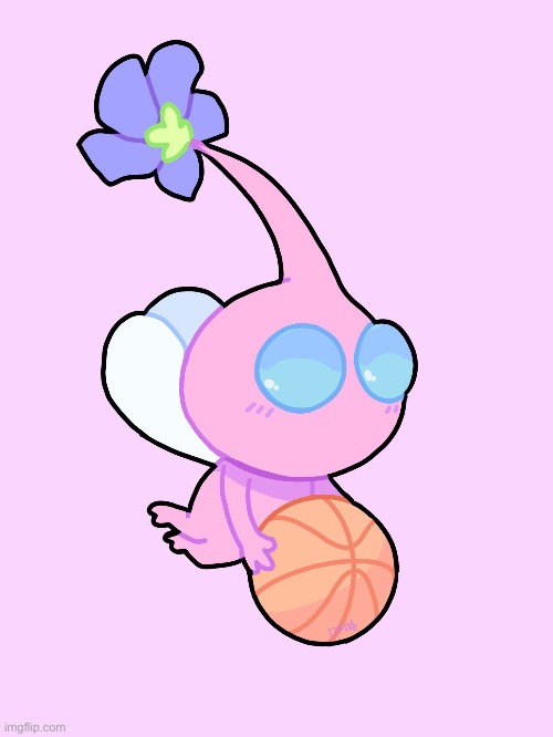 Not my art but WINGED PIKMIN BE BALLIN | made w/ Imgflip meme maker