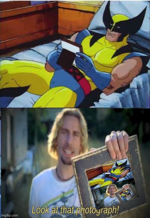 Wolverine looks at that photograph and remembers | image tagged in funny memes | made w/ Imgflip meme maker