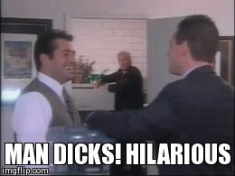 Laughing sonic ear schmuck | MAN DICKS! HILARIOUS | image tagged in gifs | made w/ Imgflip video-to-gif maker