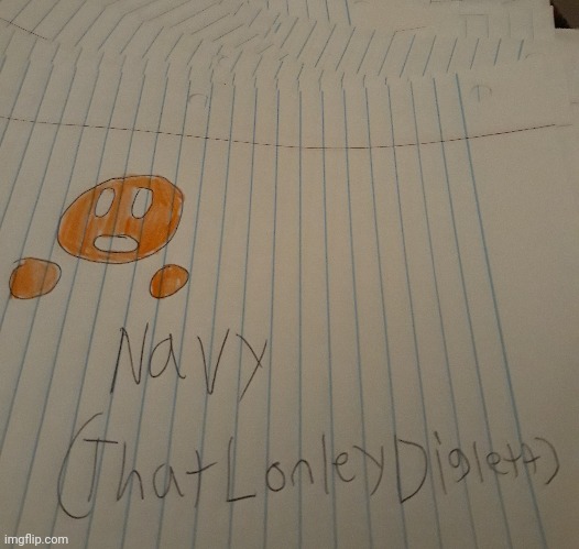 I drew Navy. Oc credit goes to That lonely diglet | image tagged in memes | made w/ Imgflip meme maker