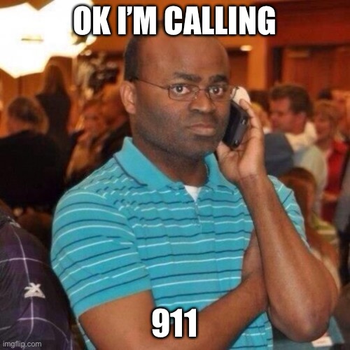 I’ve caught on fire, got headbutted by a goat, and now... this. | OK I’M CALLING; 911 | image tagged in calling the police | made w/ Imgflip meme maker