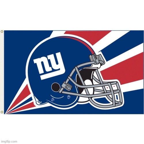 NY GIANTS FLAG | image tagged in ny giants flag | made w/ Imgflip meme maker