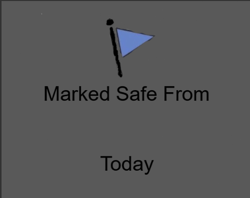 High Quality dark marked safe from Blank Meme Template