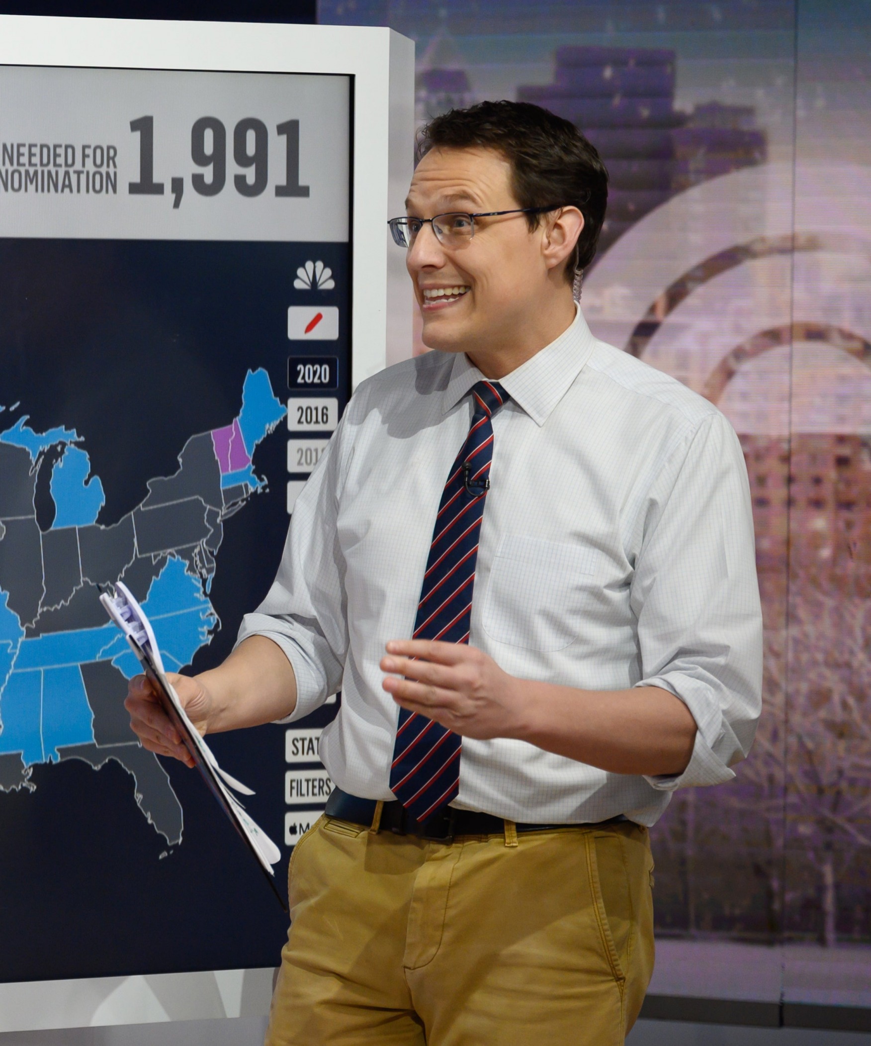 Steve Kornacki Blank Meme Template