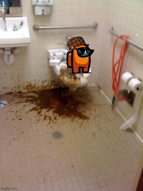 Orange poops too | image tagged in girls poop too | made w/ Imgflip meme maker