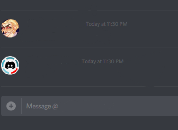discord chat Blank Template - Imgflip