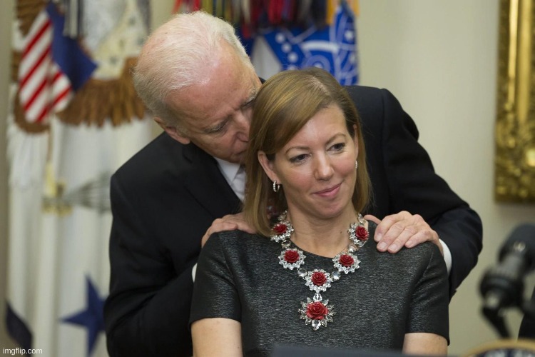 biden sniff | image tagged in biden sniff | made w/ Imgflip meme maker