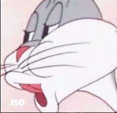 Bugs Bunny "no" Blank Meme Template