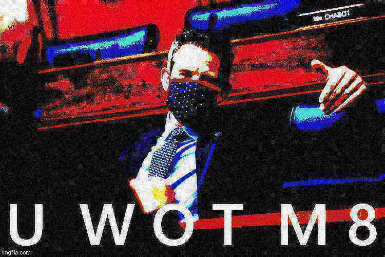 High Quality Rep. Adam Kinzinger U Wot M8 deep-fried 3 Blank Meme Template